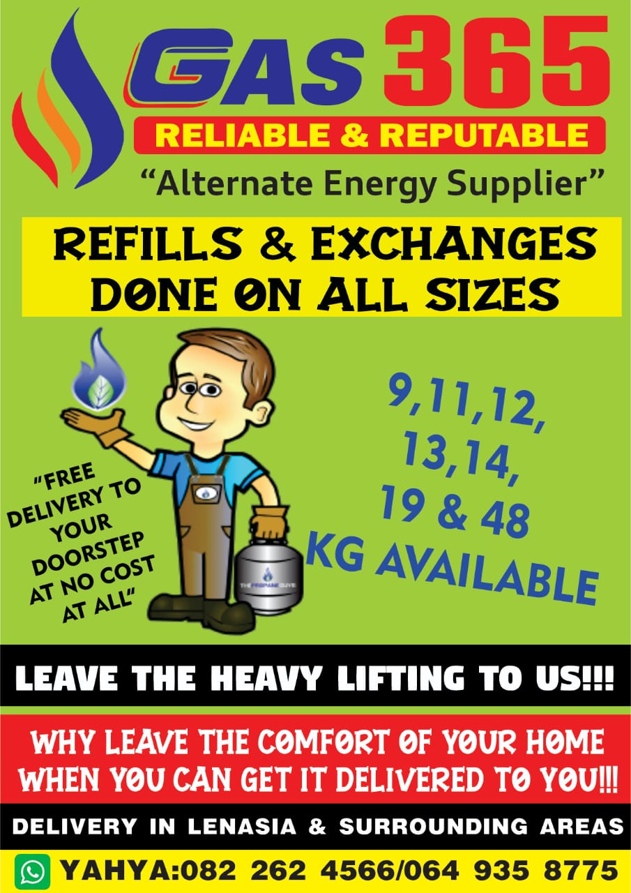Gas Appliances & Refills